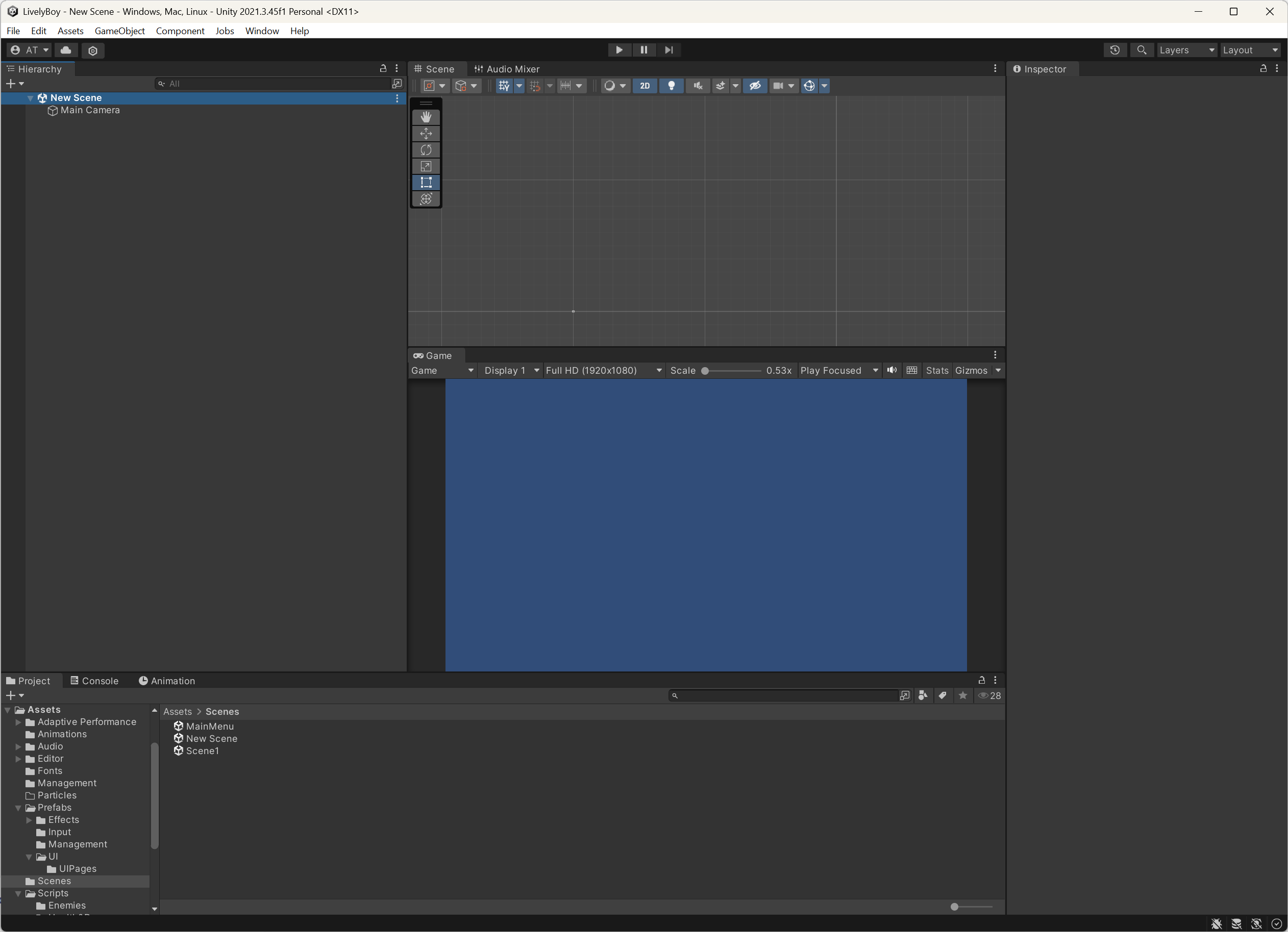 Unity Layout